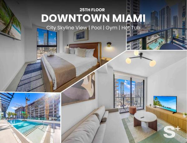 Sky-high 25th Floor 1-br In Miami Worldcenter - Coral Gables, FL