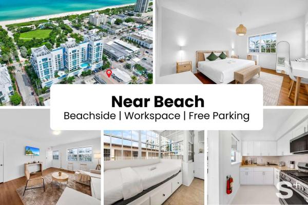 Spacious 1bd Beachside Apt - Free Parking - Miami Beach, FL