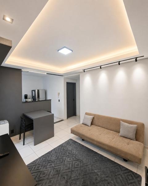 Apartamento 2 Quartos Ao Lado Do Shopping Com Garagem - Uberlândia