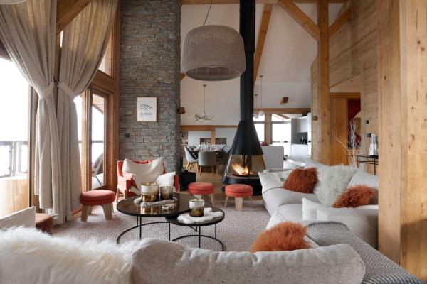 Penthouse Belladone Ski In And Out With Panoramic Views - Courchevel