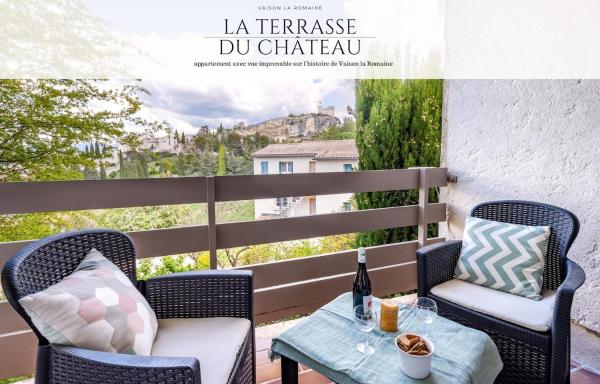 Terrace With Chateau View - Vaison-la-Romaine