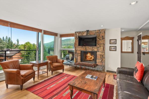 Durant Unit A101, Centrally Located, Sunny Condo With Great Views, A/c & Fireplace - Aspen, CO
