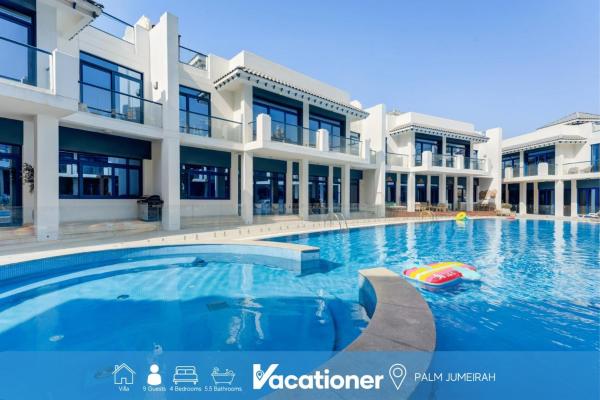 Vacationer Holiday Homes L Upgraded 4 Bed Villa In Palm L Beach Access - Dubai