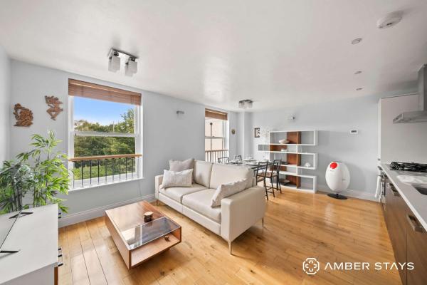 Cosy 2 Bed Apartment In Tunbridge Wells By Amber Stays - Perfect For Long Stays & Free Parking - Royal Tunbridge Wells