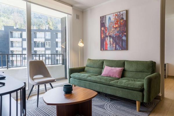 Chic Providencia Apt 2br 2ba Sleeps 5 - Providencia, Chile