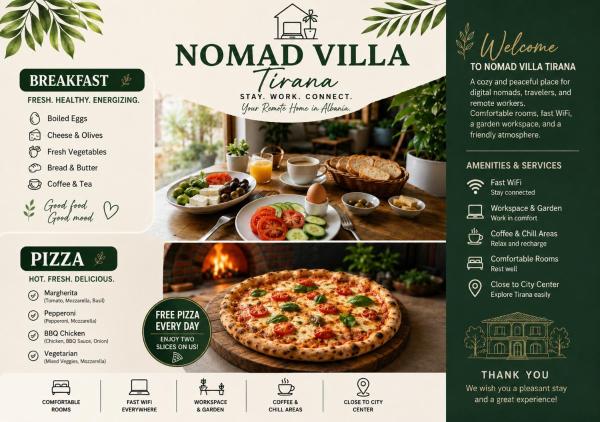 Nomad Villa Tirana - Tirana
