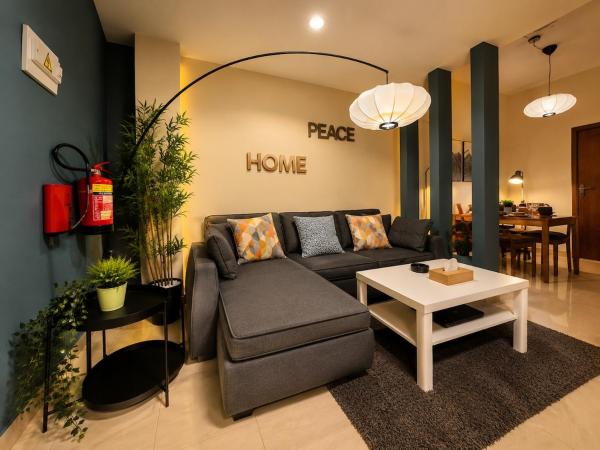 Zen Japandi 1br, Balcony, Lusail Living - Qatar