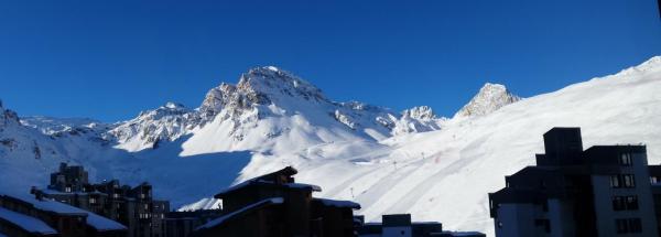 På billedet ses objektet Duplex à la Moutière beliggende i byen Tignes.
