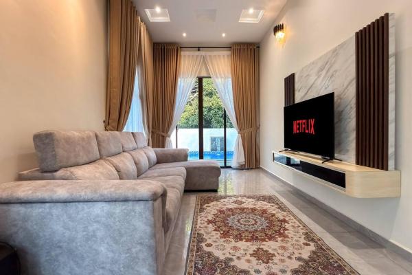 Seremban Private Pool 5br 10 Pax Netflix Wifi - Seremban