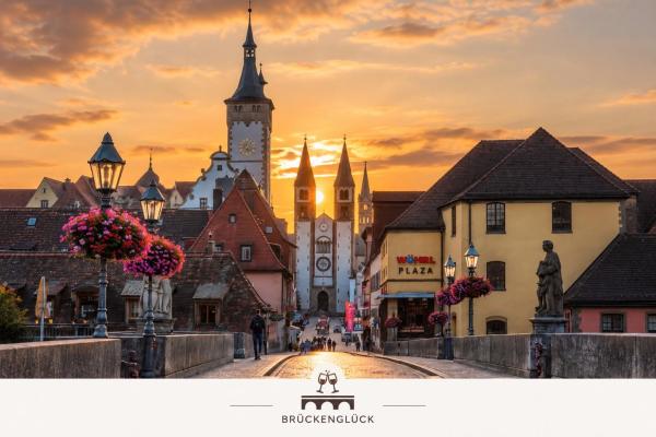 Brückenglück Alte Mainbrücke - Gratis Kaffee - Netflix - Balkon - Würzburg