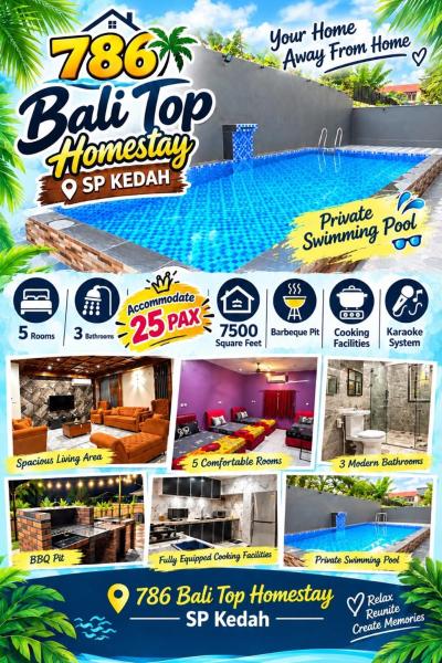 786 Bali Top Homestay - Penang