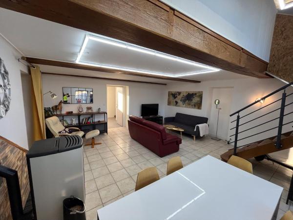 Chambre Violette Meublée Tout Inclus Dans Maison Partagée - Proche Hôpital Fleyriat - Bourg En Bresse - Bourg-en-Bresse