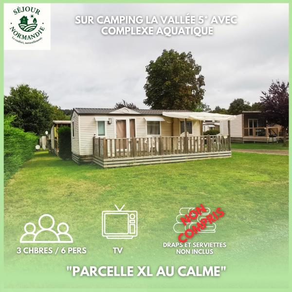 Houlgate-420- Mobilhome Cosy 3 Chambres 6 Personnes Camping 5 éToiles - Dives-sur-Mer