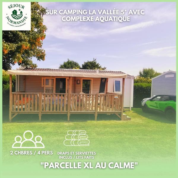Séjour Normandie - Houlgate - Mobilhome Basic 2ch-4p Avec Linge - Idéal Déconnexion - Camping 5 éToiles - H507 - Normandie