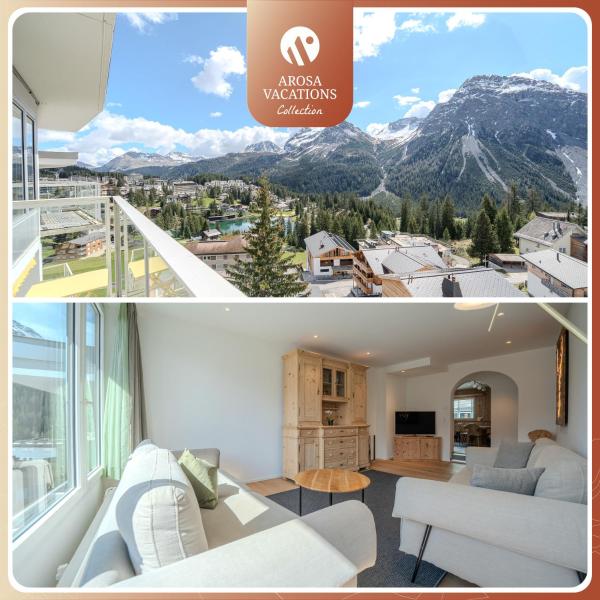 Viktoria A44 By Arosa Vacations, Exklusives App Im Zentrum Mit Privater Garage & Panoramablick - Arosa