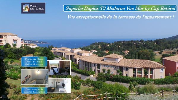 Appartements Modernes Vue Mer à Cap Estérel - Var