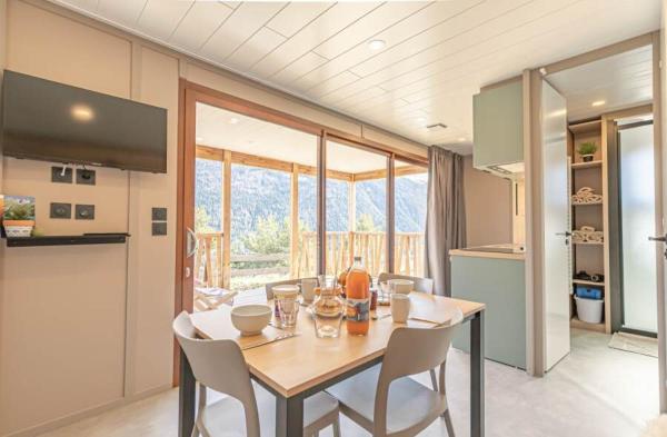Résidence Camping La Buidonniere - Chalet Confortable Et Lumineux En Pleine Nature Mae-1053 - Val-Cenis