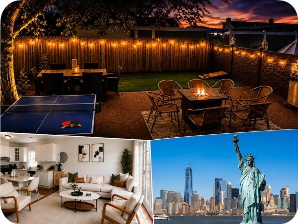 Sleeps 12, Backyard, Fire Pit, Arcade, Near Nyc - Montclair, NJ