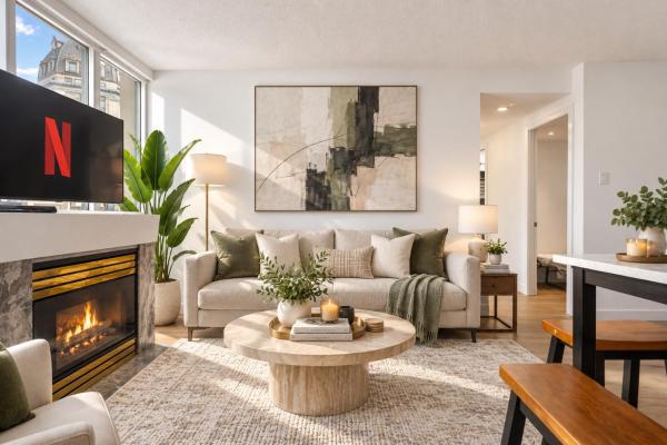 Contemporary 2 Bedroom With 3 Beds Vancouver City Suite - Burnaby