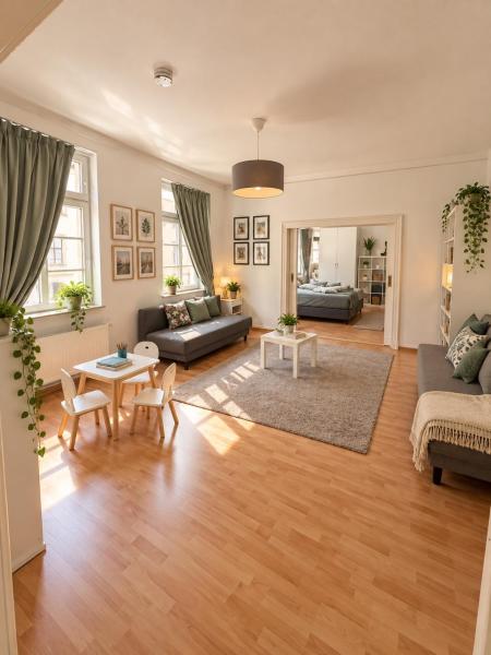 Highlight In Der City Lichtdurchflutetes 4-raum Apartment In Der Nähe Des Hauptbahnhofs - Halle, Alemania