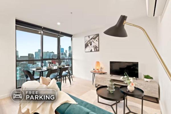 Luxury Southbank Sky Retreat In Cbd W Carpark - St Kilda