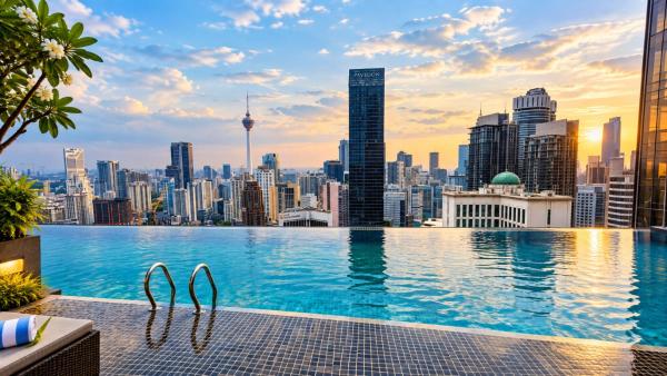 A-x-o-n Service Suite Kl Rooftop Swimming Pool - Kuala Lumpur
