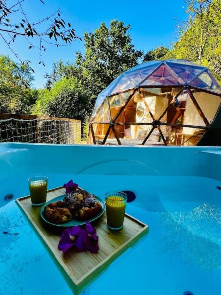 Le Nid D'eliyah Dômes Et Suites Avec Jacuzzis 15min Disneyland - Île-de-France