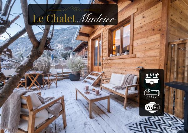 Le Chalet Madrier - Terrasse Et Jacuzzi Privé - Albertville