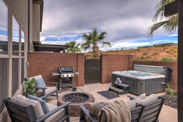 Private Hot Tub, Fire Pit, Bbq, Heated Pool - Near Zion - St. George, UT
