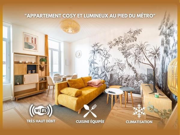 Le Marietton Appartement Cosy à Deux Pas Du Métro Valmy - Dardilly