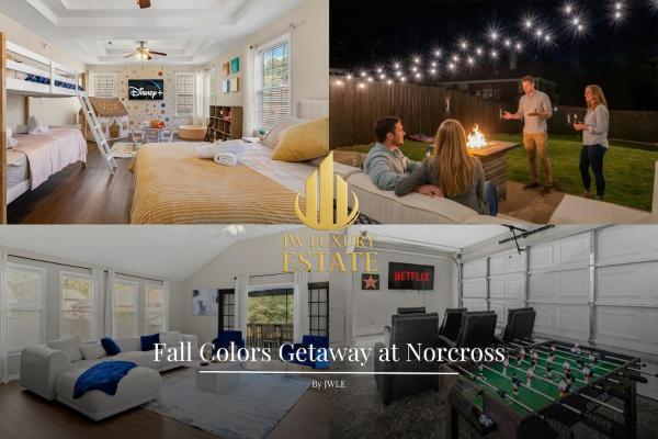 5b 4b Autumn Escape, Cinema, Firepit, Gameroom, Patioxl - Stone Mountain, GA
