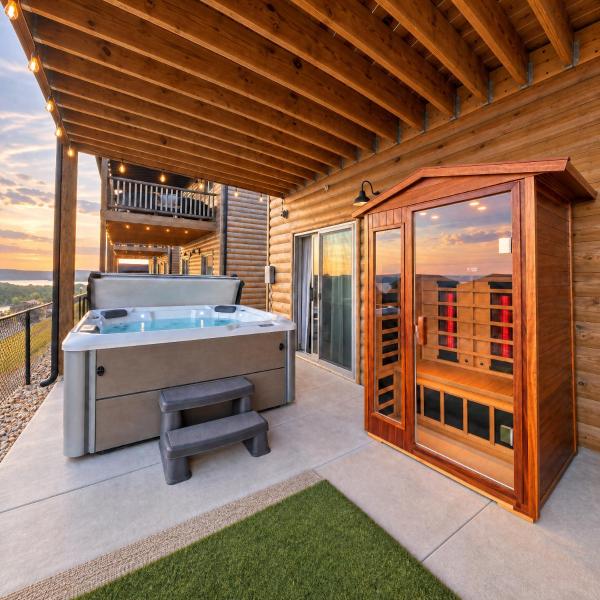 Lake Views, Private Sauna, Hot Tub, Pool Access - Branson, MO