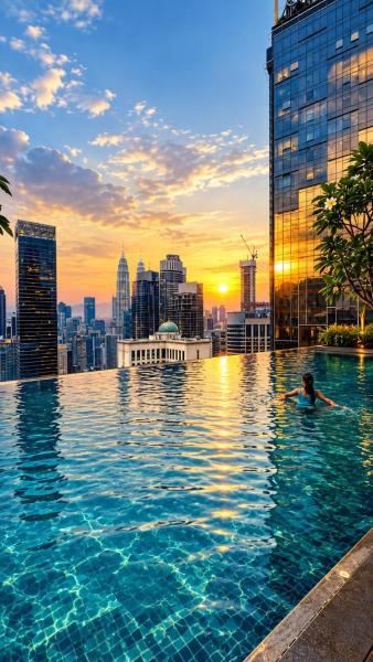 A-x-o-n Service Suite Kl Rooftop Swimming Pool - Kuala Lumpur