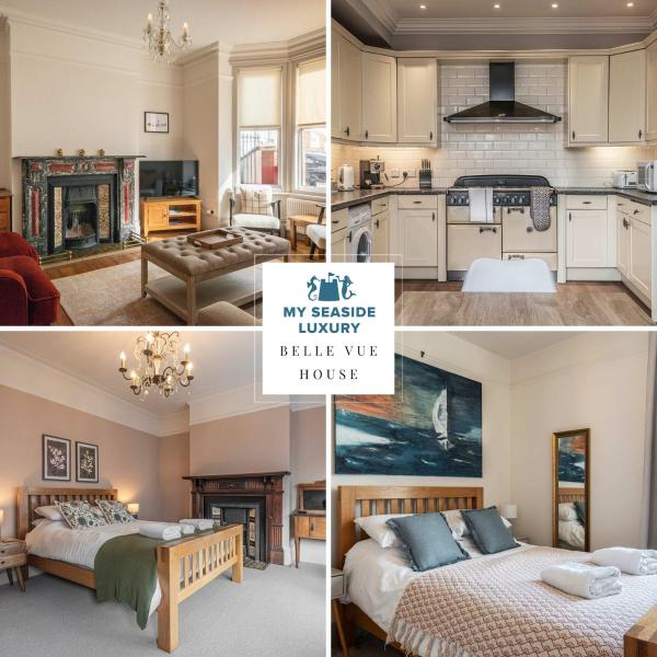 Belle Vue House- Charming Spacious House Ideal For Friends, Family And Group Gatherings, Close To Ramsgate Centre - Free Street Parking - Broadstairs