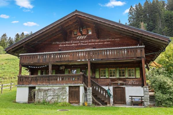 Appartement Familial Dans Un Chalet Historique - Leysin