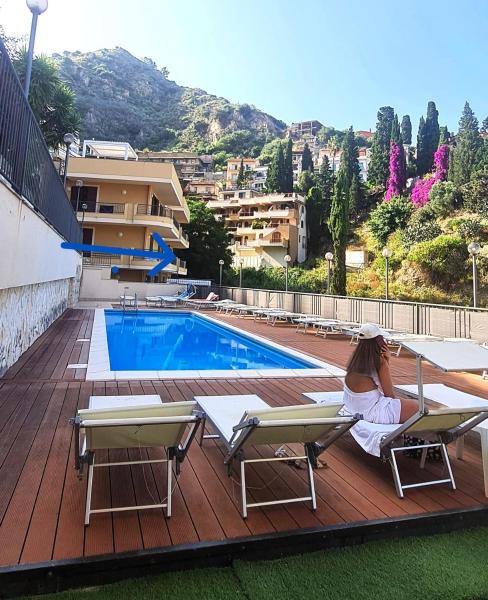 Mediterranean Apartment Pool & Parking - Taormina