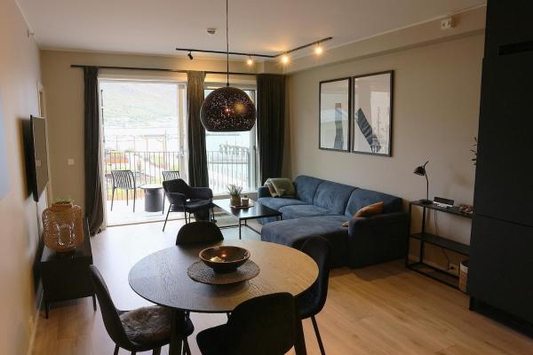 Sea View 2-bedroom At Vervet, Central Tromsø - Tromsø