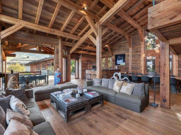 Family Amazing Chalet In Combloux Ski - 메줴브