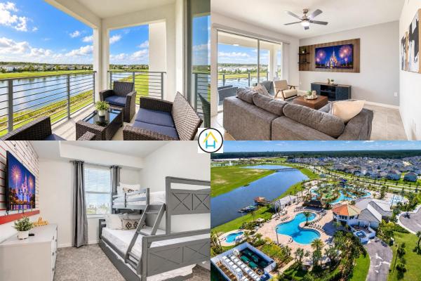 Lovely 2br Lakeview Condo With 2 Clubhouses - Orlando