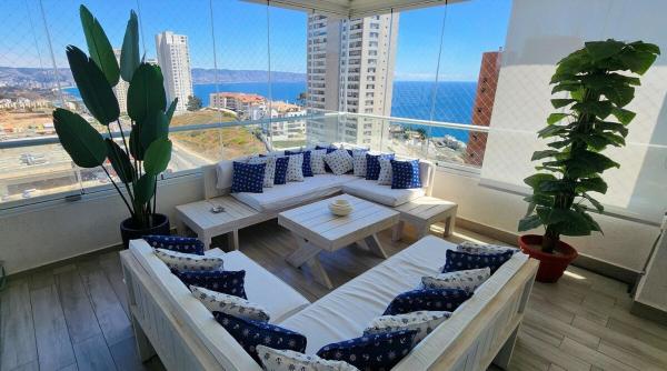 Departamento En Concón Con Vista Panorámica 3d-2b - Viña del Mar