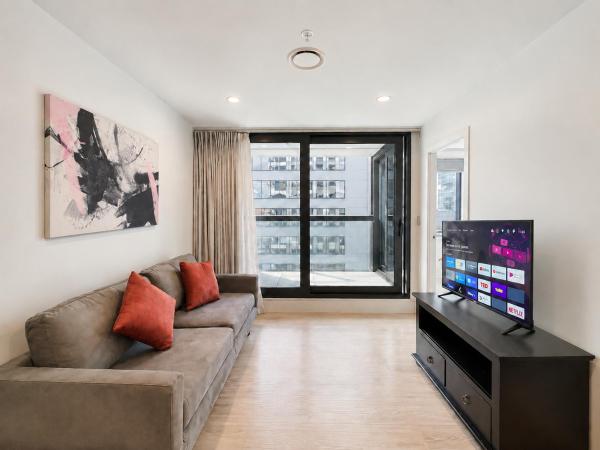 High-floor 2br Steps From Sky Tower W Pool N Gym - Auckland