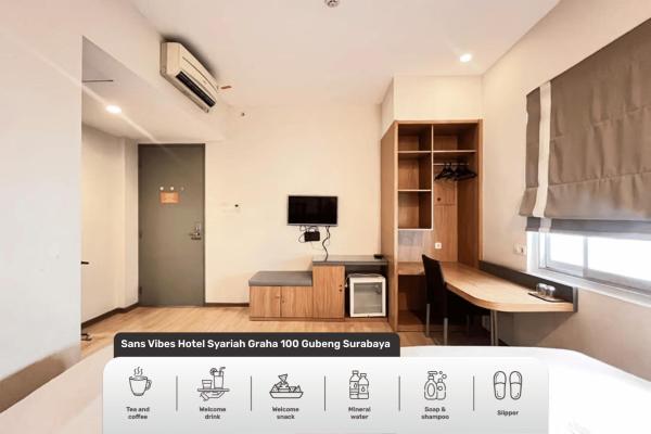 Sans Vibes Hotel Syariah Graha 100 Gubeng Surabaya - Surabaya