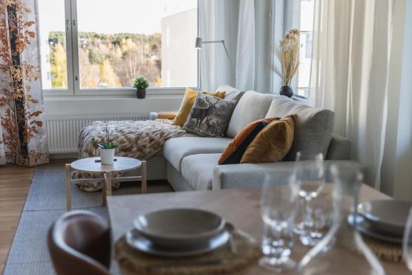 Quality Suite With Sauna - 2 Bedrooms - Brand New 2022 - 로바니에미