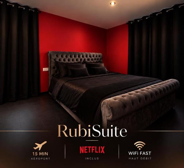 Rubisuite - Cocon Chic, Parking, 15 Min Aéroport - Charleroi