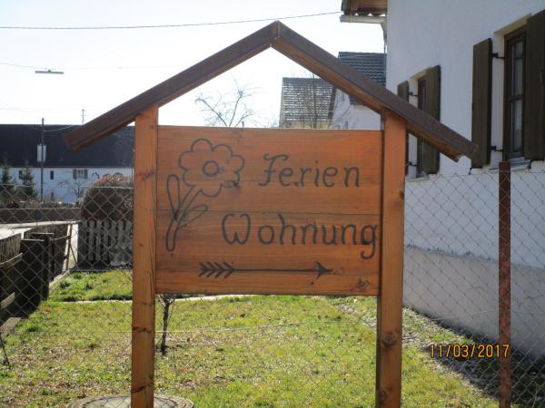 A la foto es mostra l'objecte Ferienwohnung Sabine situat a la ciutat de Aichen.