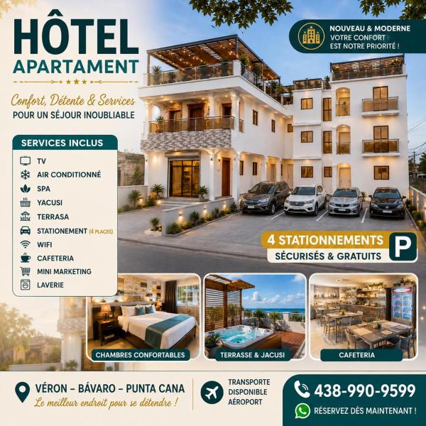 Apatahotel Montréal Caraïbes - Punta Cana