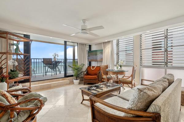 Oceanfront 1bd With Unobstructed Ocean, Lanai & Island Views -Kaleialoha 415 - Maui