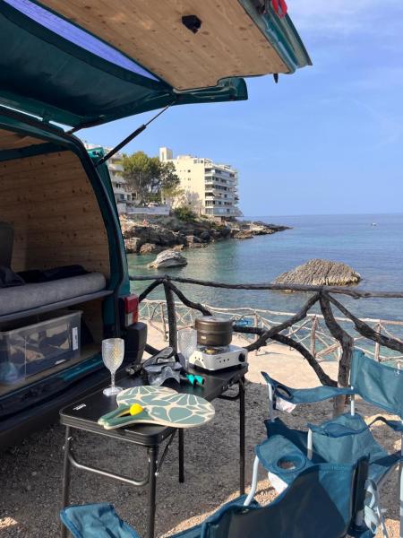 Vintage Camper Van Piña Marina - Majorca