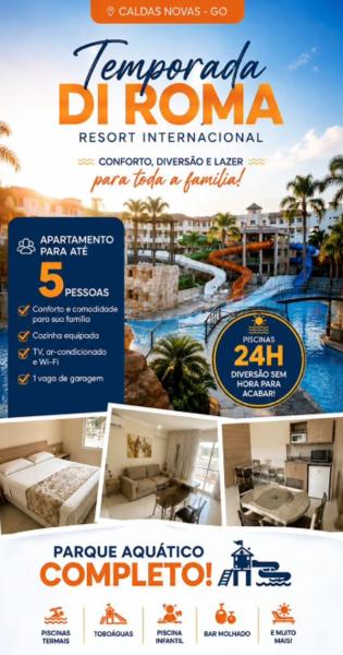Di Roma L'acqua Resort - Com Acesso Ao Acquapark - Goiânia