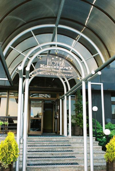Na zdjęciu widoczny jest obiekt Hotel Kongresowy położony w mieście Kielce.